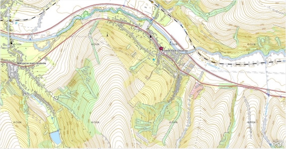 Geologická mapa okolí