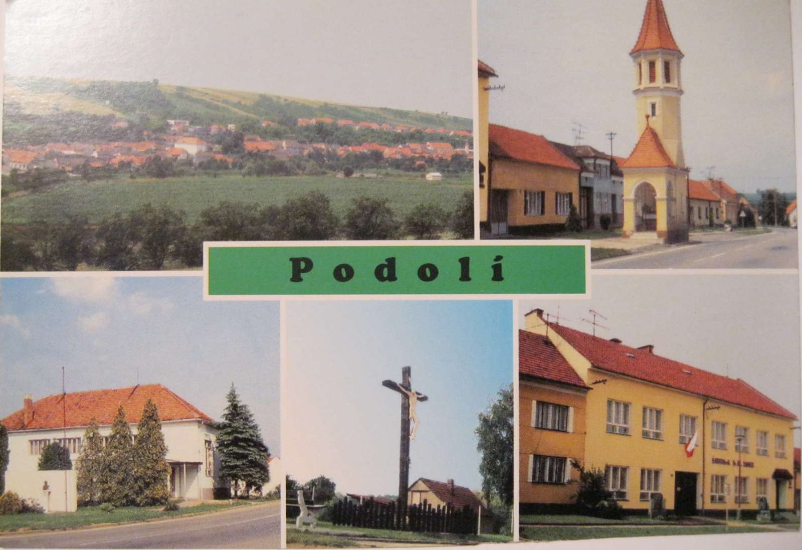 Pohlednice Podolí z 90-tých let